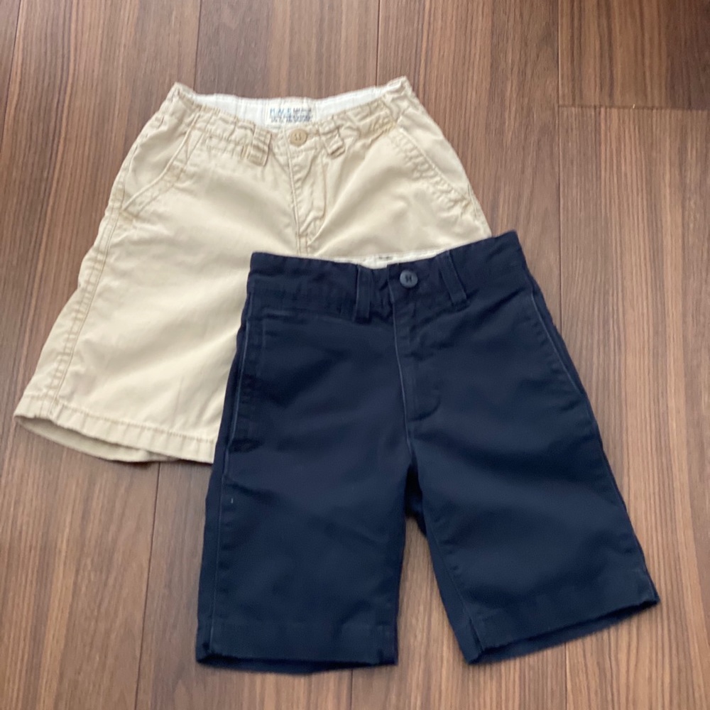 Gap Navy Shorts/Children’s Place Khaki Shorts